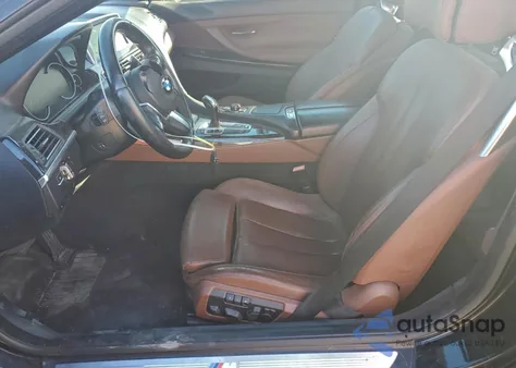 2014 BMW 640 I z USA, uszkodzony, nr VIN WBALW7C59EDX59092